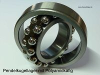 Pendelkugellager 2307-E-K-TN9-C3 - SKF - verstärkte...