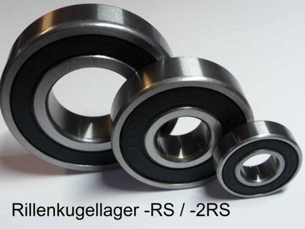 Rillenkugellager 6207-2RS - CRAFT - beidseitig Dichtscheiben  ( 35x72x17mm )