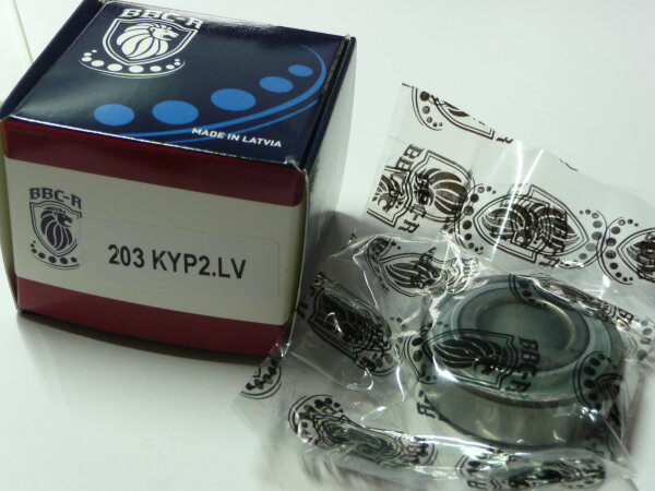 Landmaschinenlager 203-KYP2-LV - BBC-R - runde Bohrung  ( 17x40x12/14mm )