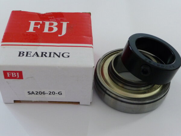 Spannlager SA206-20G    ( 31,75x62x35,7mm )