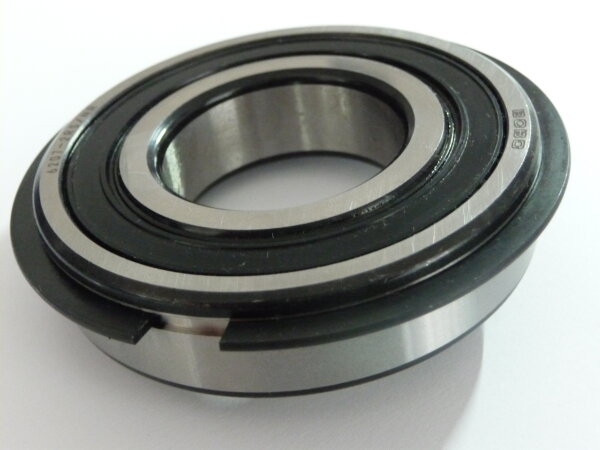 Rillenkugellager 6204-2RSH-NR - SKF - beidseitig Dichtscheiben, Ringnut im Mantel des Außenrings mit Sprengring  ( 20x47x14mm )