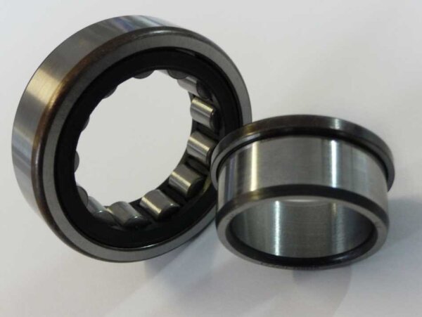 Zylinderrollenlager NJ203-E-XL-TVP2 - FAG - X-life, Massiv-Fensterkäfig aus glasfaserverstärktem Polyamid PA66  ( 17x40x12mm )