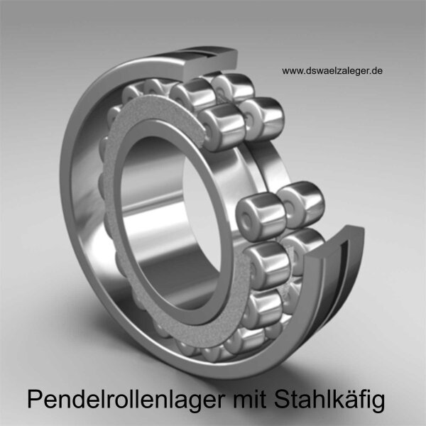 Pendelrollenlager 22210-EK - SKF - verstärkte Ausführung, Kegelige Bohrung, Kegel 1:12  ( 50x90x23mm )