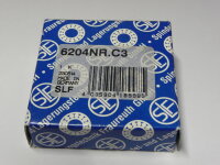Rillenkugellager 6204-NR-C3 - SKF - offene...
