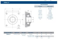 Gehäuse + Spannlager CE066-LV - BBC-R   (...