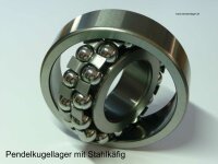 Pendelkugellager 1207 - CRAFT - Stahlkäfig (...