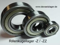 Rillenkugellager 6001-2Z - SKF - beidseitig...