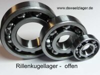 Rillenkugellager 6303-C-C3 - FAG - offene...