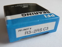 Rillenkugellager R3-2RS/C3 - PFI - beidseitig...
