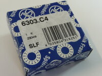 Rillenkugellager 6303/C4 - SLF - offene Ausführung,...
