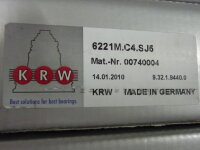 Rillenkugellager 6221.M/C4.SJ5 - KRW, Germany -...