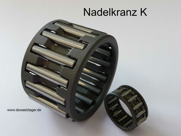 1 Stk FBJ Marken Nadelkranz  Nadellager K17x21x10  Stahlkäfig KT172110 