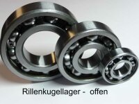 Rillenkugellager 9-123712   - offen  ( 12x37x12mm )