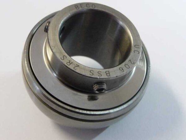 Spannlager SS-UC207 - Nirostahl -  ( 35x72x42,9mm )