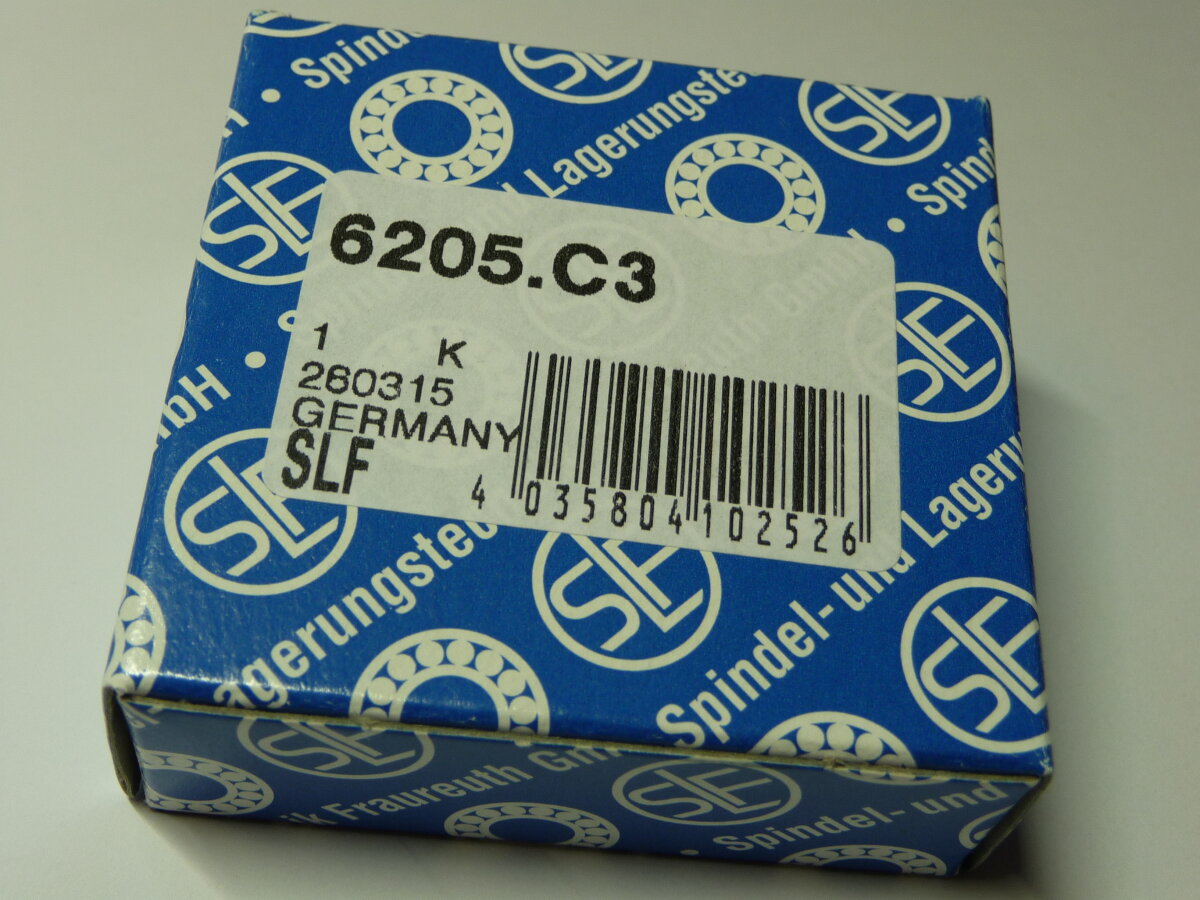 Rillenkugellager Mit Erhöhter Lagerluft C3 – Größen Von 6000 Bis 6207, Für Wellen 10–35 Mm