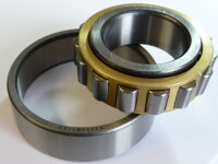 Zylinderrollenlager N307-E-M1/C3 - Messingkäfig,...