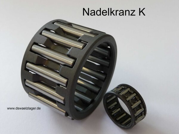 Nadelkranz K10x13x10-TV/0-7 - INA - Polyamidkäfig  ( 10x13x10mm )