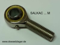 Gelenkkopf SALKAC12-M, Linksgewinde