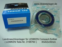 Landmaschinenlager / Schrägkugellager - zweireihig -...