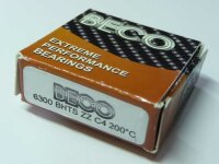 Rillenkugellager 6300-BHTS-ZZ/C4-200°C - BeCo   -...
