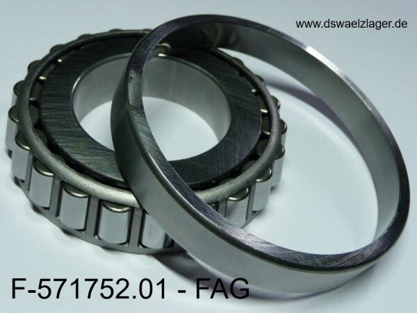 Automotive-Bearing ( Kegelrollenlager ) F-571752.01 - FAG  ( 45x88x16,75mm )