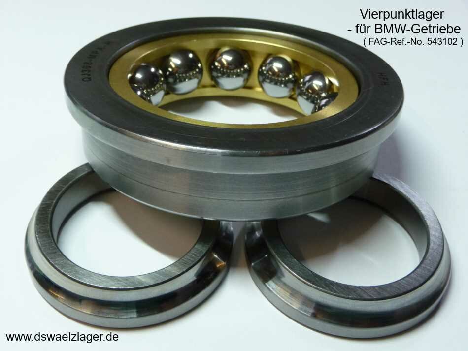 Vierpunktlager QJ308-MPA-R - für BMW-Getriebe ( FAG-Ref.-No 