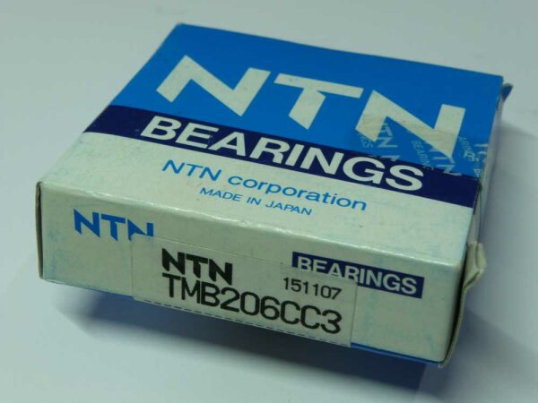 Rillenkugellager / Automotive-Bearing TMB206.C.C3 - NTN, Japan ( 30x62x16mm )