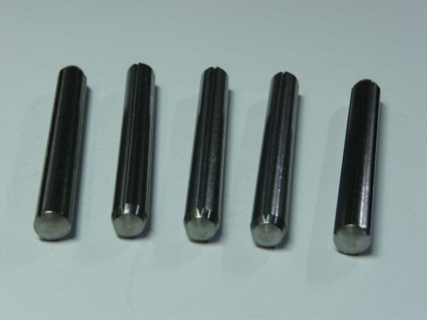 Zylinderkerbstift 6x50mm, DIN1473, Stahl 1.0718