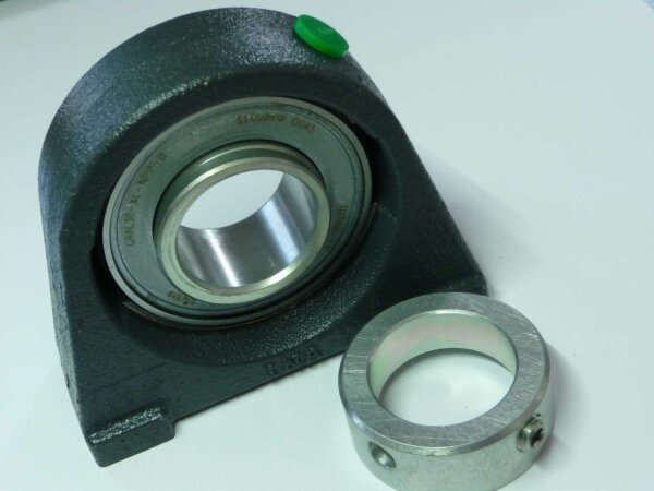 Stehlager-Gehäuse-Einheit PSHE30-XL-N - INA - Graugussgehäuse, Spannlager mit Exzenterspannring, M10-Gewinde, P-Dichtung