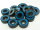 Rillenkugellager 608-2RS.ABEC11, schwarz/blau