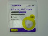 FFP2 - Atemschutz-Maske - einzeln verpackt
