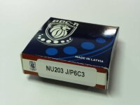 Zylinderrollenlager NU203-J-P6-C3 - BBC-R -...