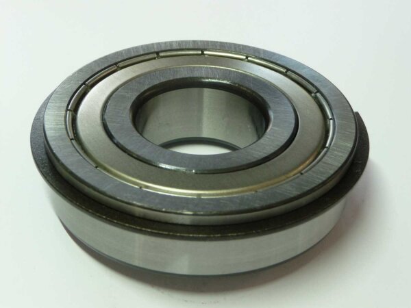 Rillenkugellager 6202-2Z-NR - SKF - beidseitig Stahldeckscheiben, umlaufend Ringnut + Sprengring ( 15x35x11mm )