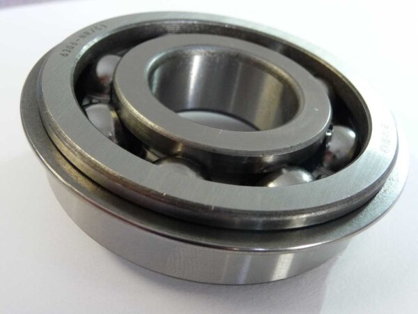 Rillenkugellager 6306-NR-C3 - SKF - offene Ausführung, Lagerluft C3, umlaufende Ringnut incl. Sprengring ( 30x72x19mm )