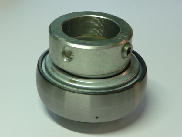 Spannlager GE40-KRRB-3L - PFI - mit Dreifach-Lippendichtung  ( 40x80x56,3mm )
